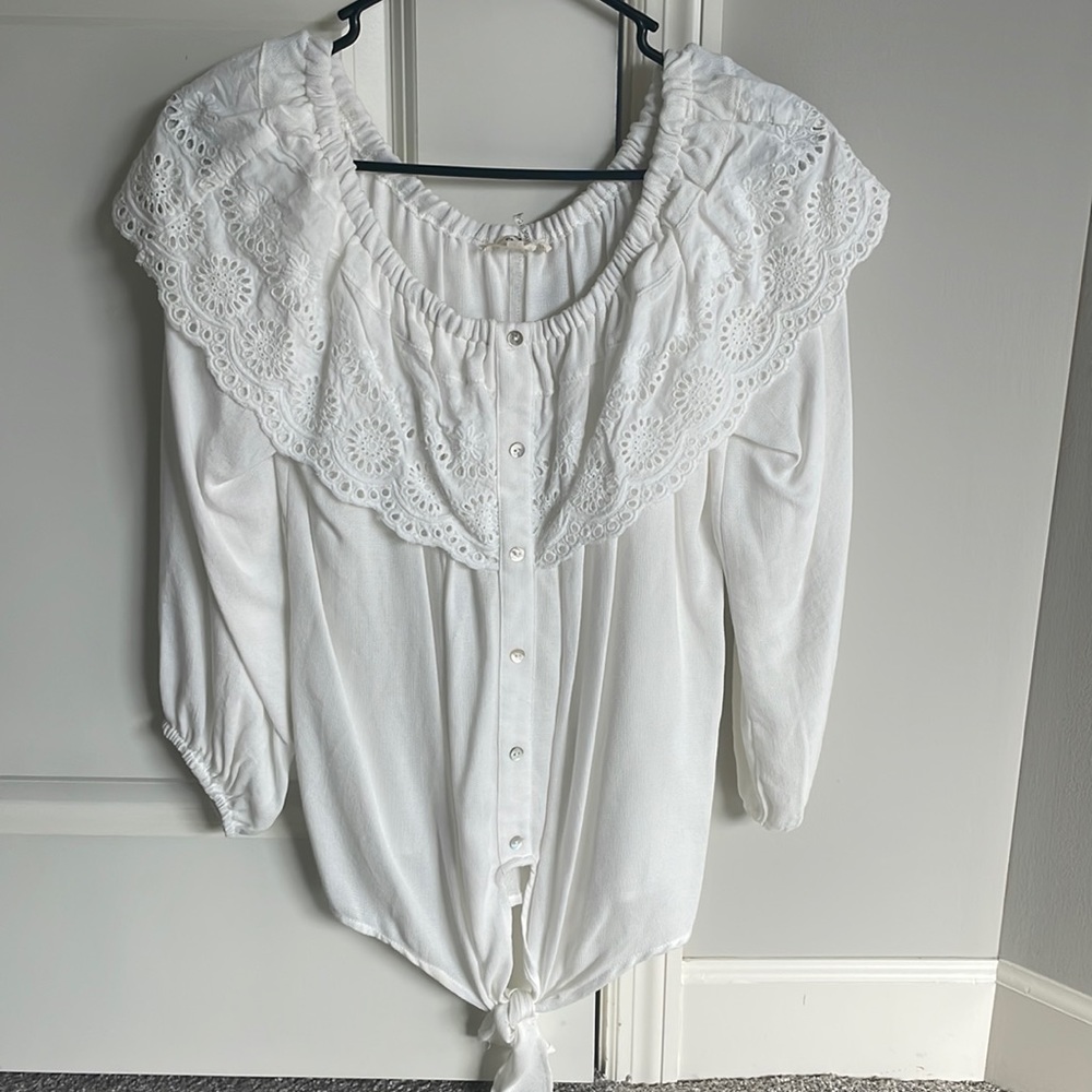 Off the shoulder top!